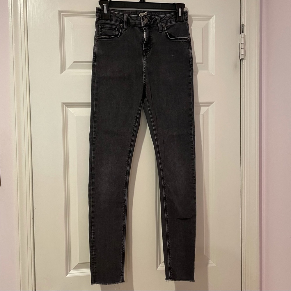 Topshop Jamie High-waisted Skinny jeans.